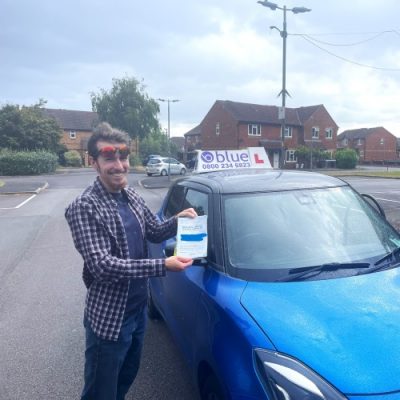 Alex Todd Passed Driving Test First Time in Trowbridge