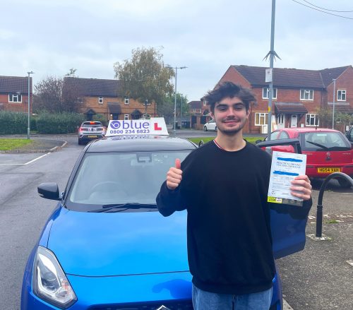 Alex Turner Passed Driving Test in Trowbridge