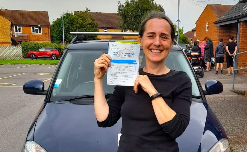 Bryony Ford Passed Driving Test in Trowbridge