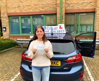 Congratulations to Ellie Dark Passed Driving Test in Slough