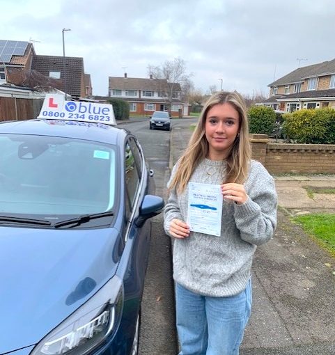 Ella Mohan of Windsor Passed Driving Test in Slough