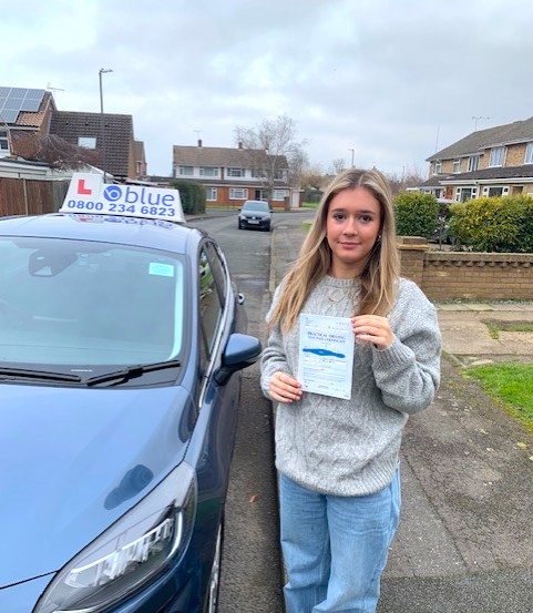 Ella Mohan of Windsor Passed Driving Test in Slough