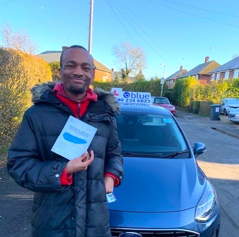 Elliot Black of Windsor Passed Driving Test in Slough