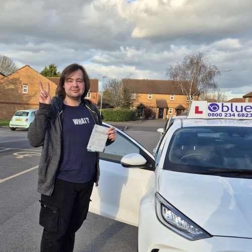 Jake S Passed Driving Test in Trowbridge