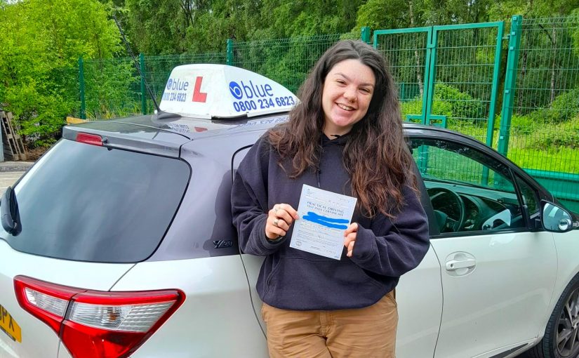 Jess Lawrence From Reading Passed Driving Test