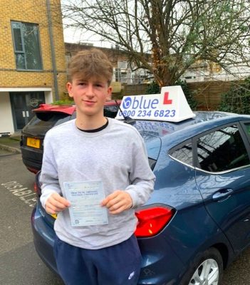 Josh Wagstaff of Windsor Passed Driving Test