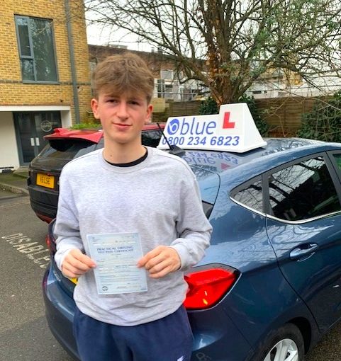 Josh Wagstaff of Windsor Passed Driving Test