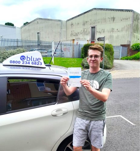 Marc Osborn of Woodley Passed Driving Test in Reading Berkshire