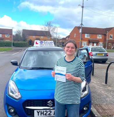 May S from Beckington Passed Driving Test in Trowbridge First Time