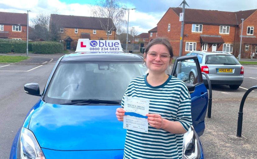 May S from Beckington Passed Driving Test in Trowbridge First Time