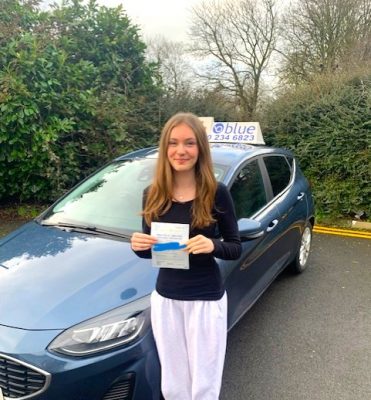 Niamh M of Windsor Passed Practical Driving Test in Slough