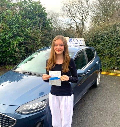 Niamh M of Windsor Passed Practical Driving Test in Slough