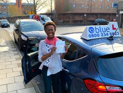 Nisha Lescott of Windsor Passed Driving Test in Slough