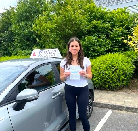 Ruby Haskins from Bracknell Passed Driving Test