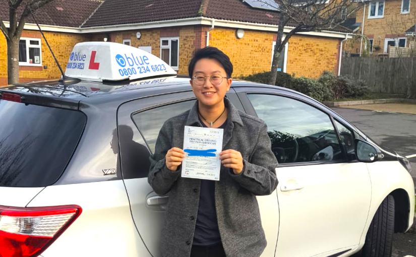 Ryan Lac from Wokingham Berkshire Passed Driving Test