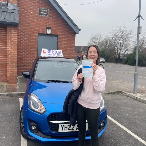 Sarah W from Frome Passed Driving Test in Trowbridge