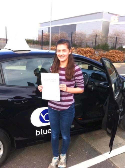 Huge Congratulations To Rachel Lammin From Warfield On Passing Her Driving Test Today At 